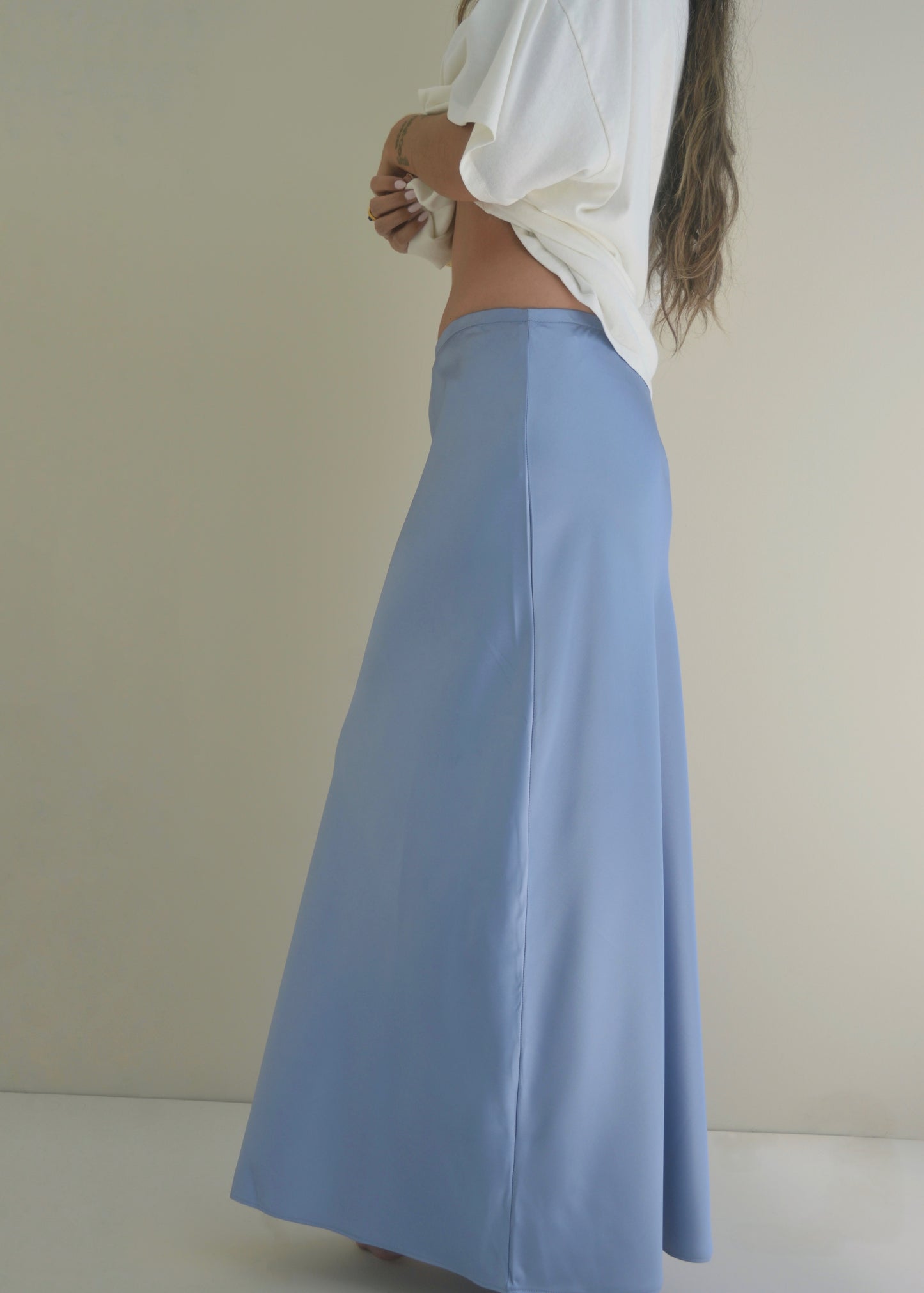 Azul Adoquín Skirt