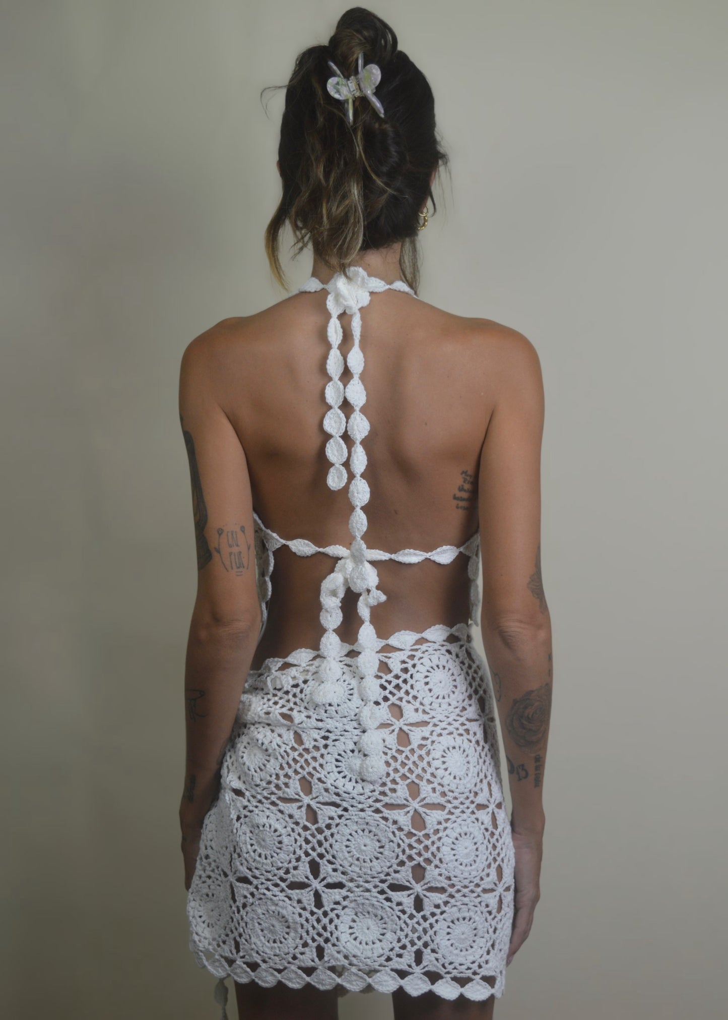Nácar Crochet Cover-Up Set