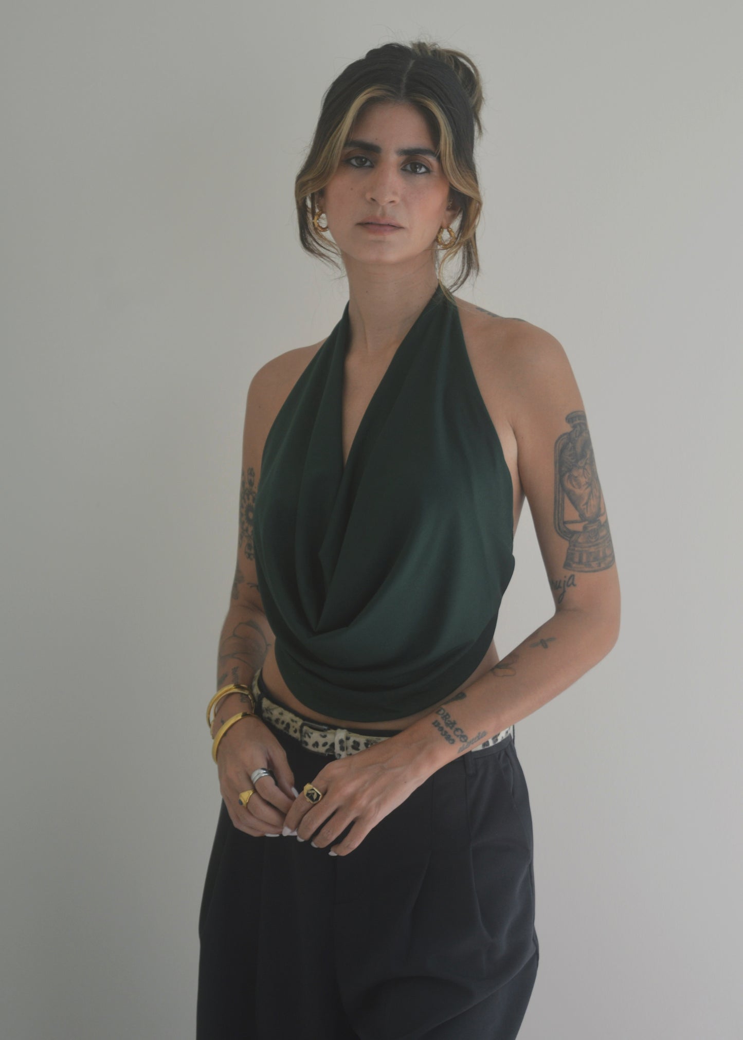 Verde Luz Top