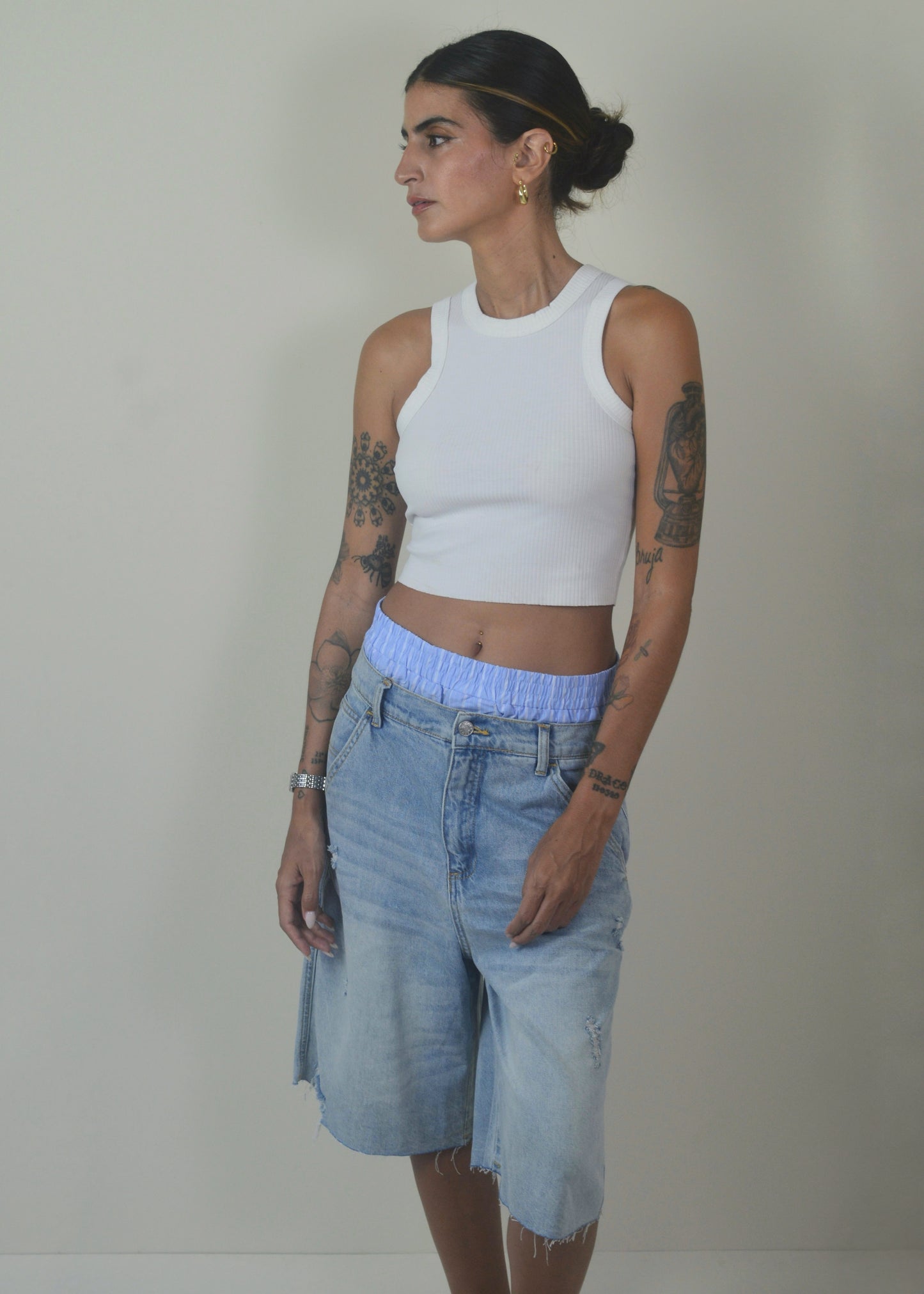 Boxer Denim Jorts