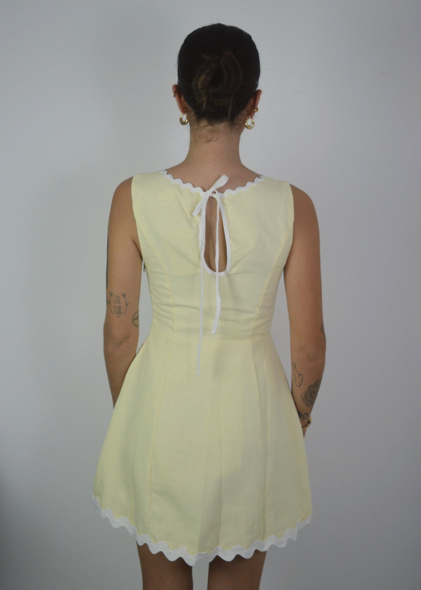 Lemon Mini Dress