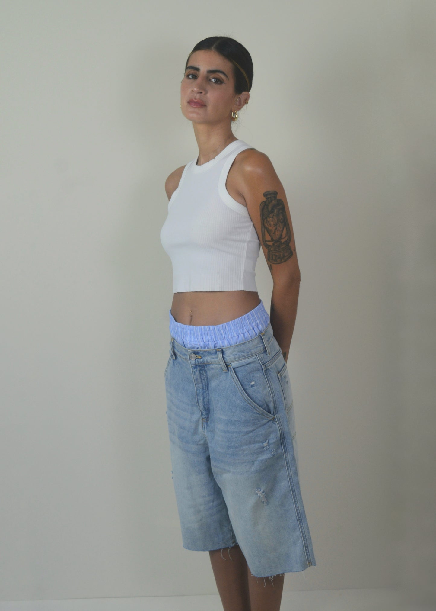 Boxer Denim Jorts