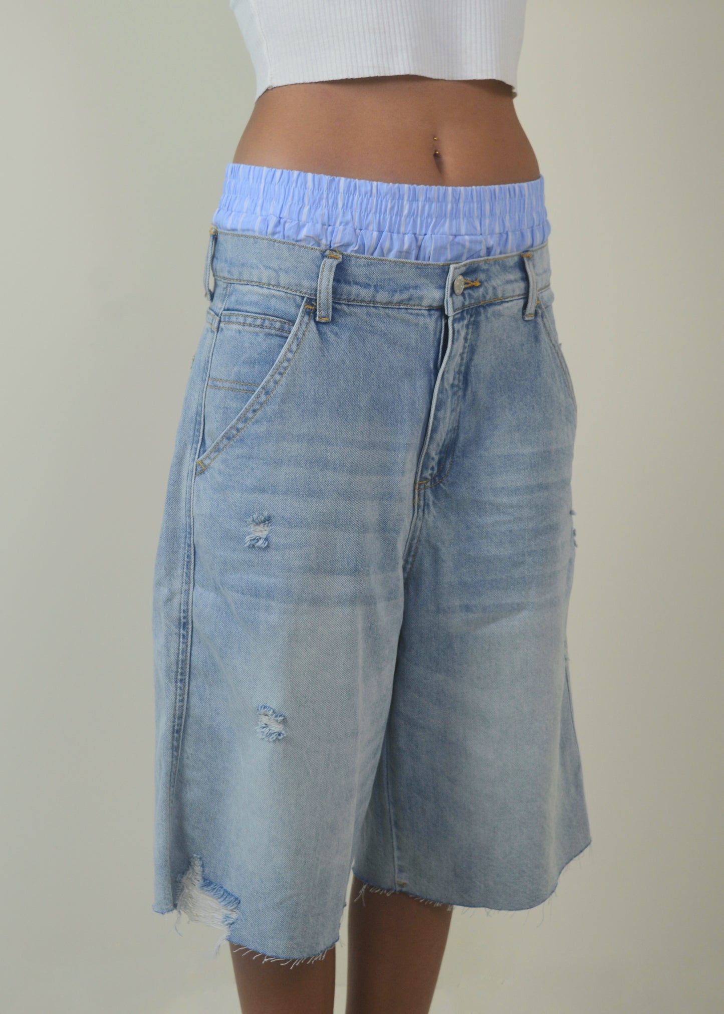 Boxer Denim Jorts