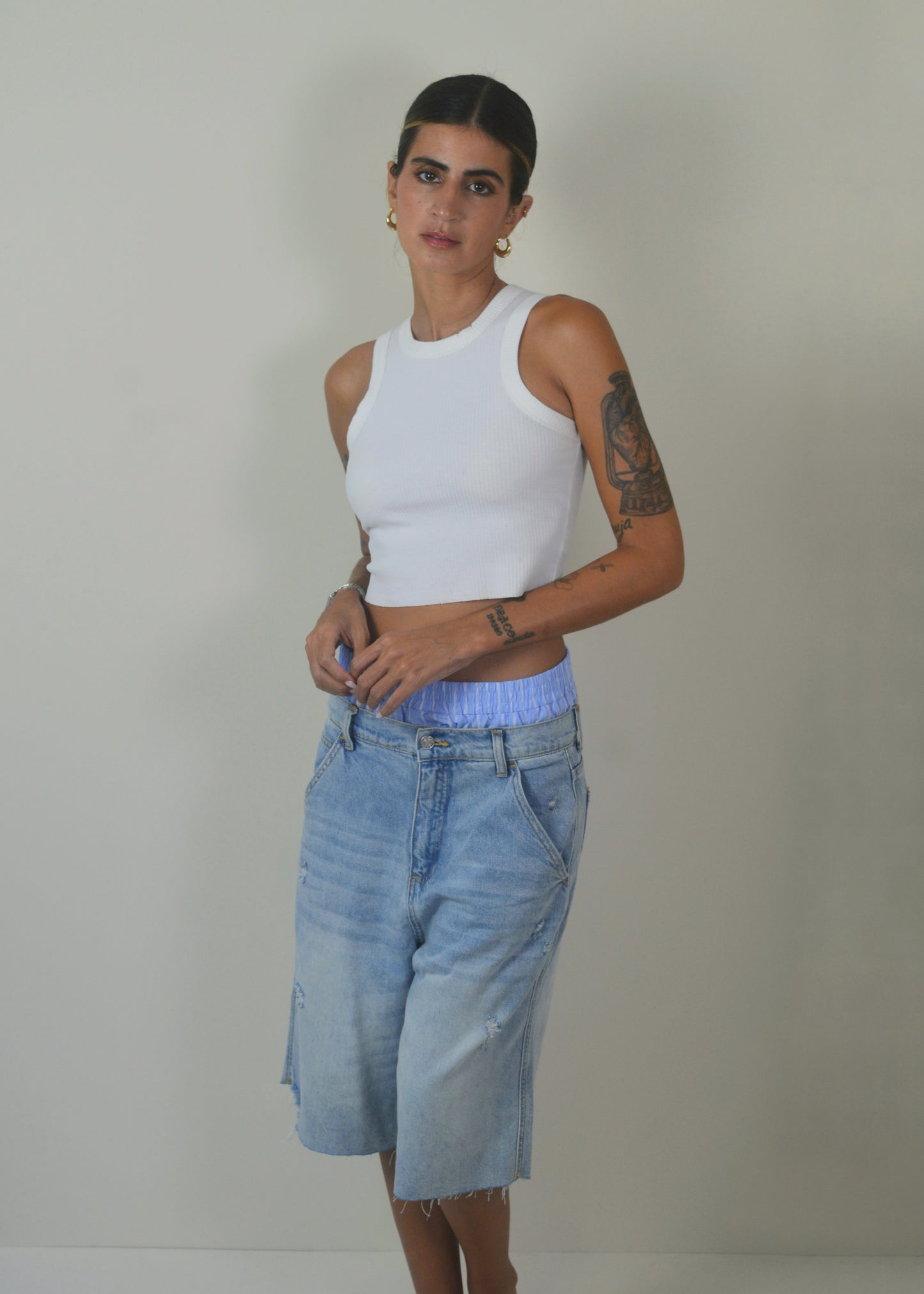 Boxer Denim Jorts