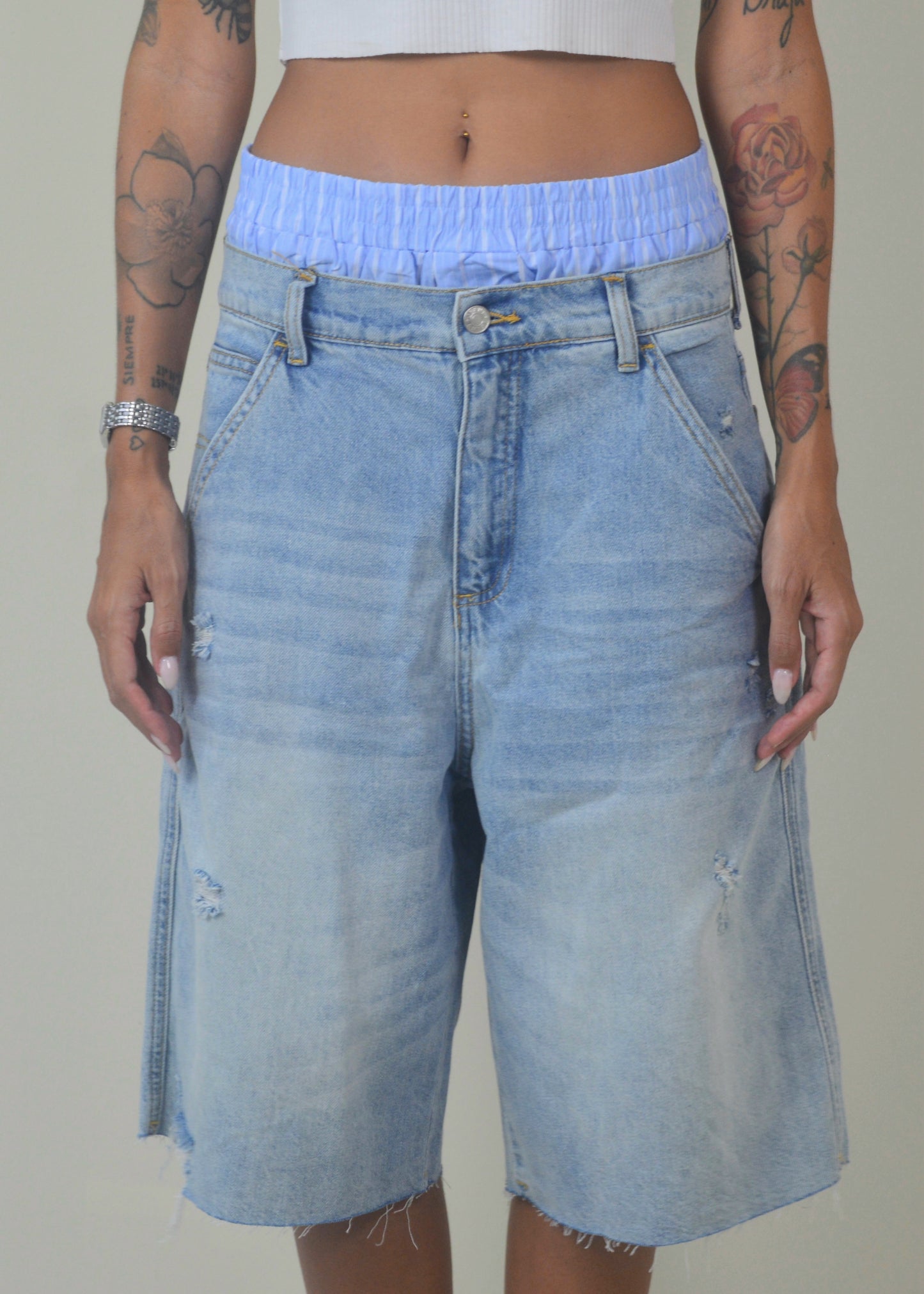 Boxer Denim Jorts