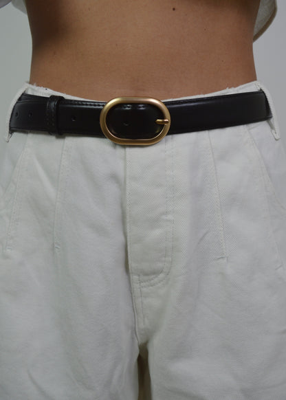 Matte Oval Belt