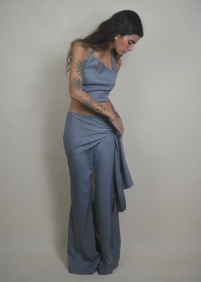 Azure Wrap Set