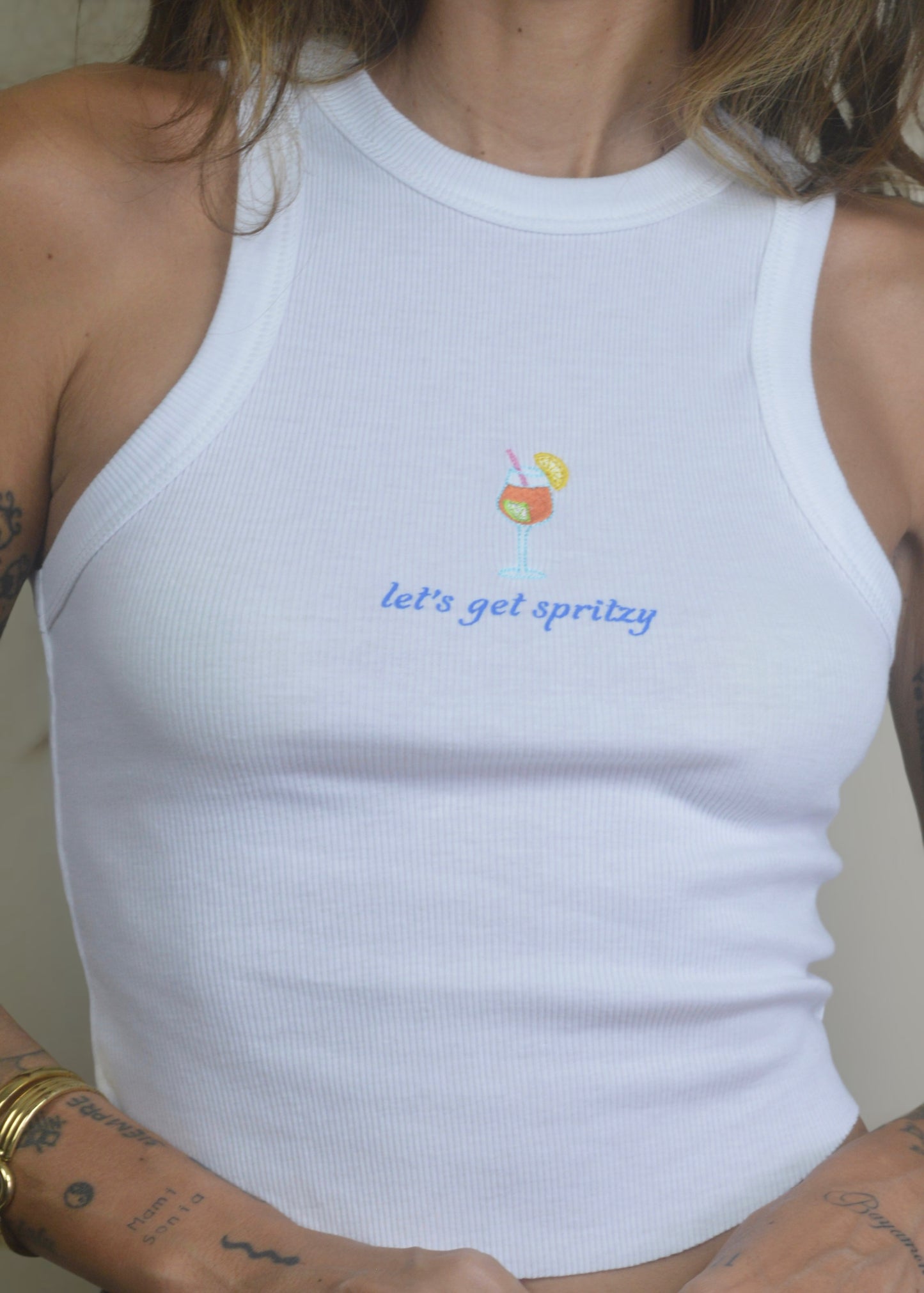 Let’s Get Spritzy Tank Tee