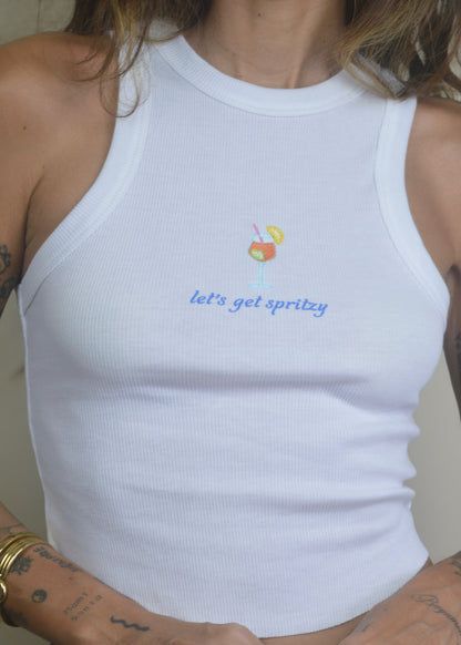 Let’s Get Spritzy Tank Tee