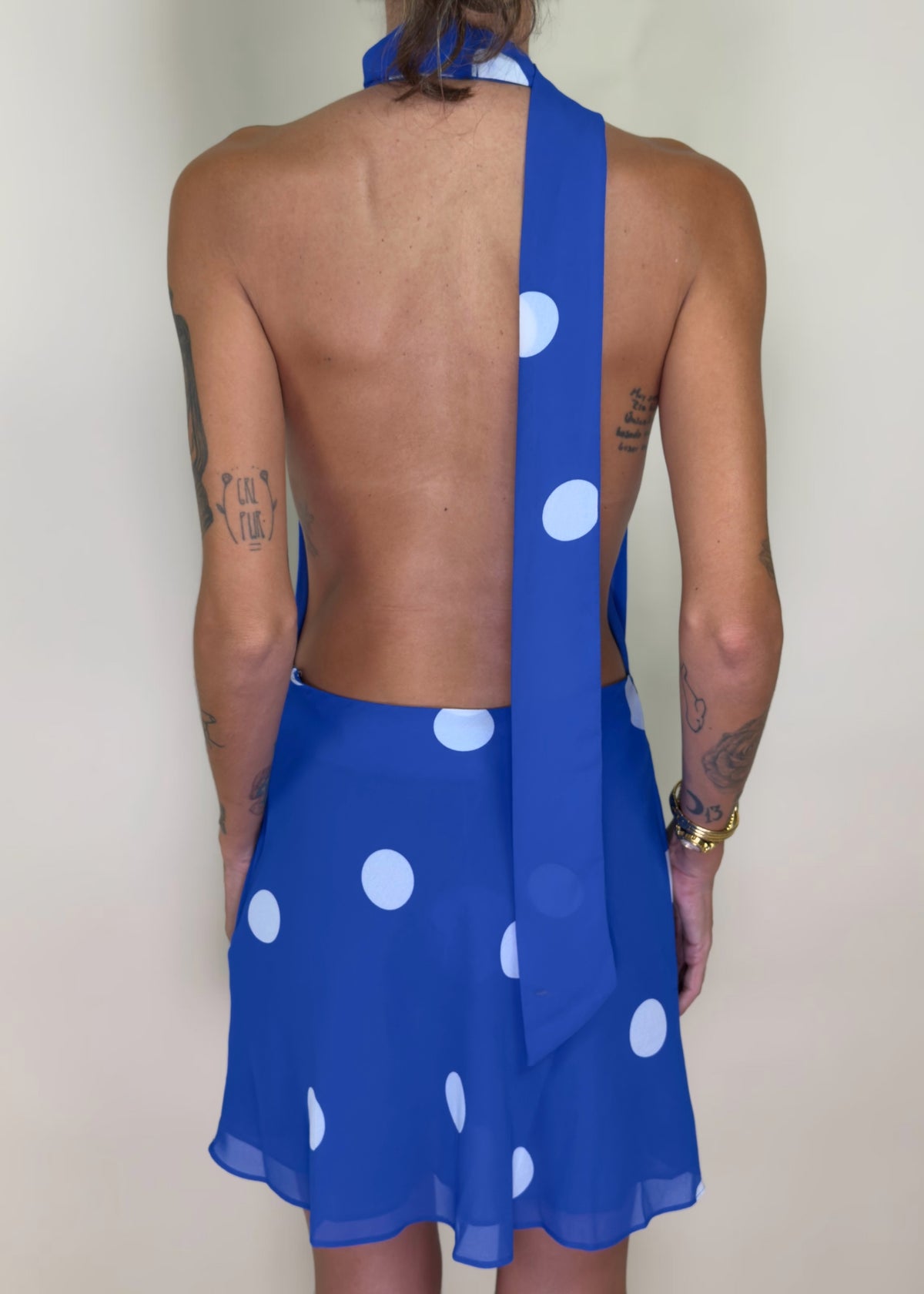 Butler Please Blue Dot Dress