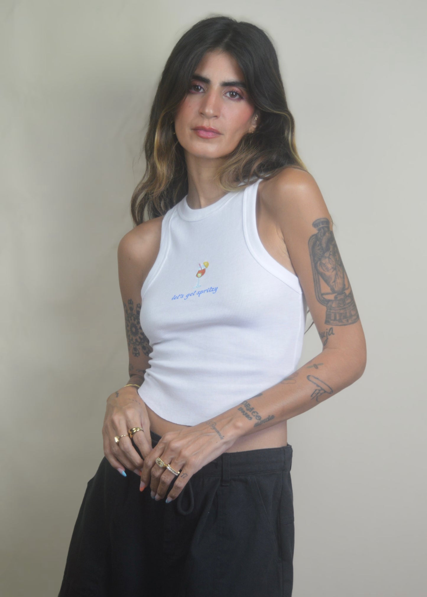 Let’s Get Spritzy Tank Tee