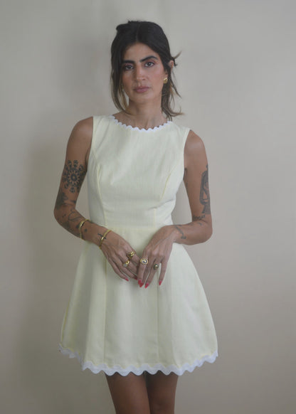 Lemon Drop Mini Dress RESTOCKED