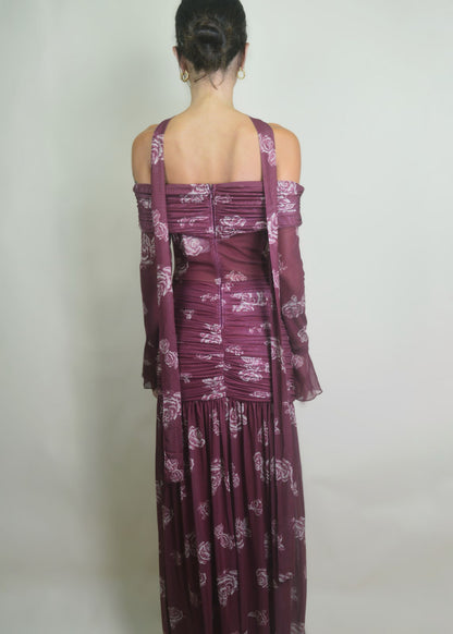 Sonia Off-Shoulder Maxi Dress