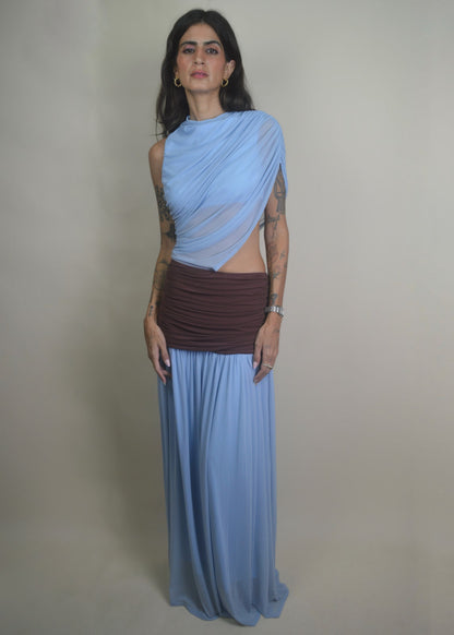 Sea Glass Mesh Dress