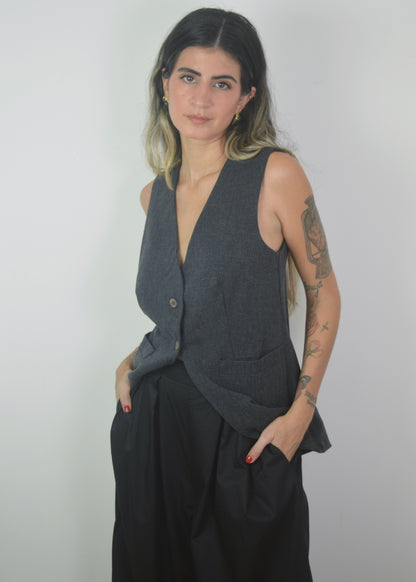 Charcoal Vest