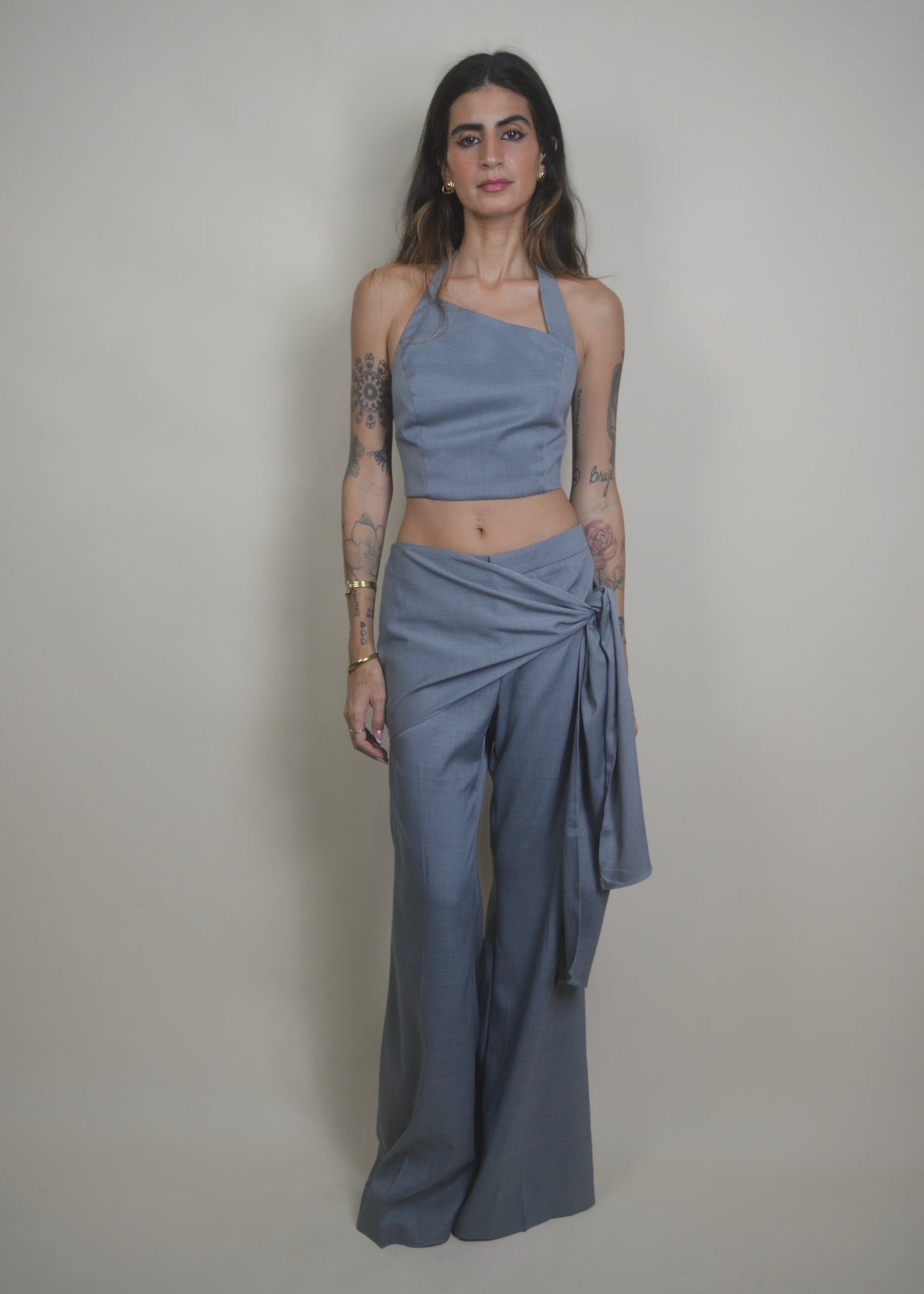 Azure Wrap Set