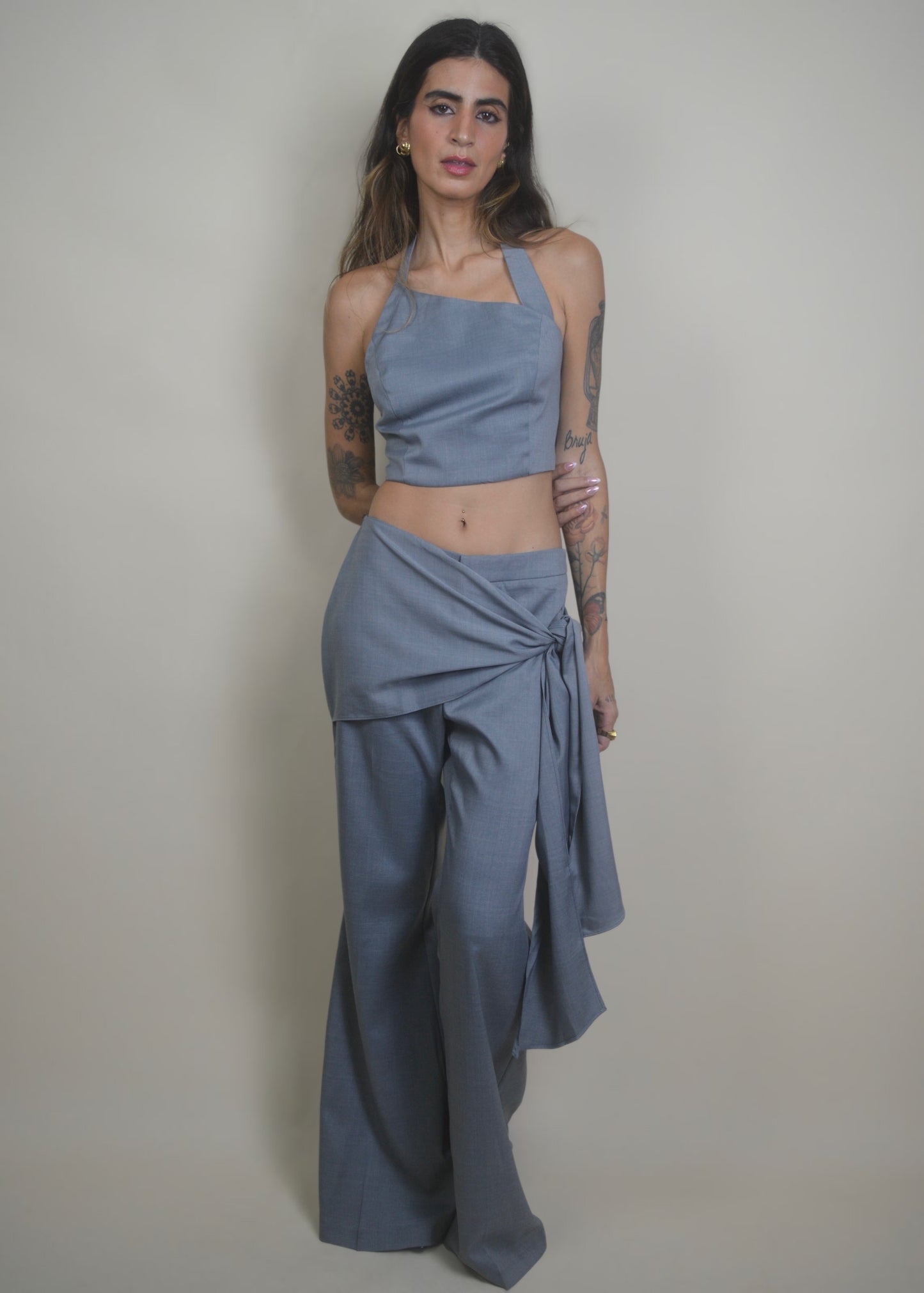 Azure Wrap Set