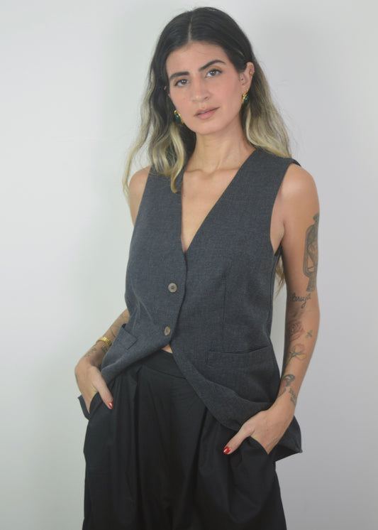 Charcoal Vest