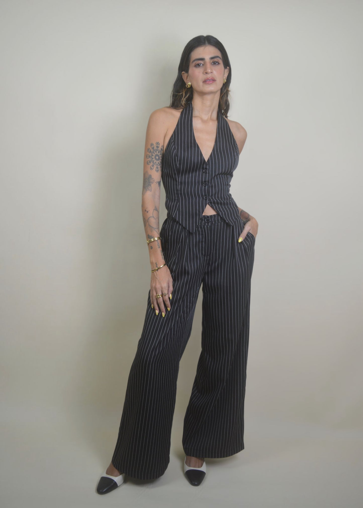 Striped Black Set