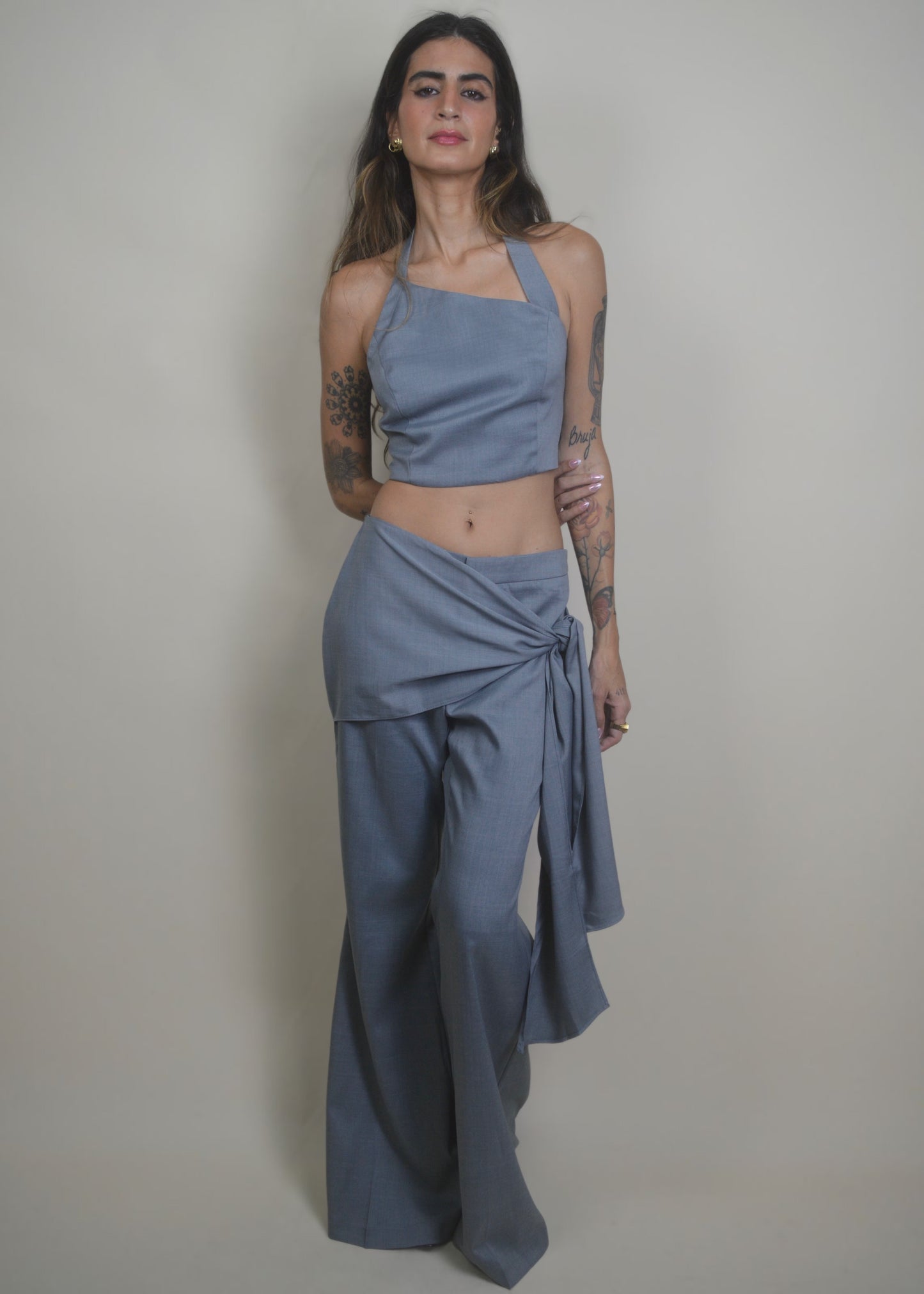 Azure Wrap Set