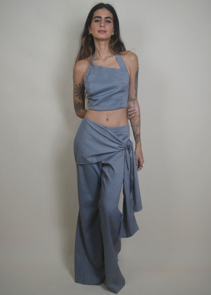 Azure Wrap Set
