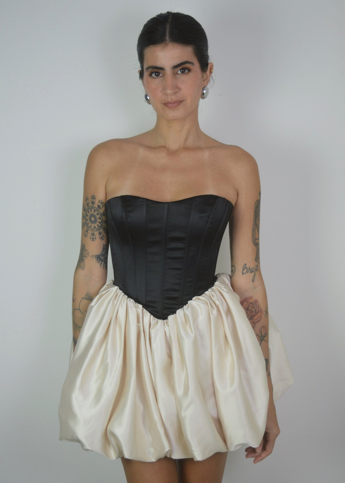 Sophia Two-Tone Corset Dress