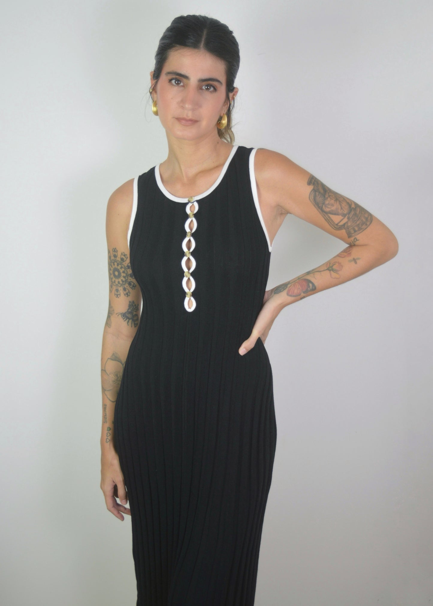 Noir Maxi Dress