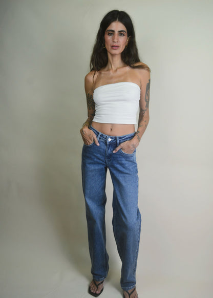 00’s Low Rise Straight Leg Jeans