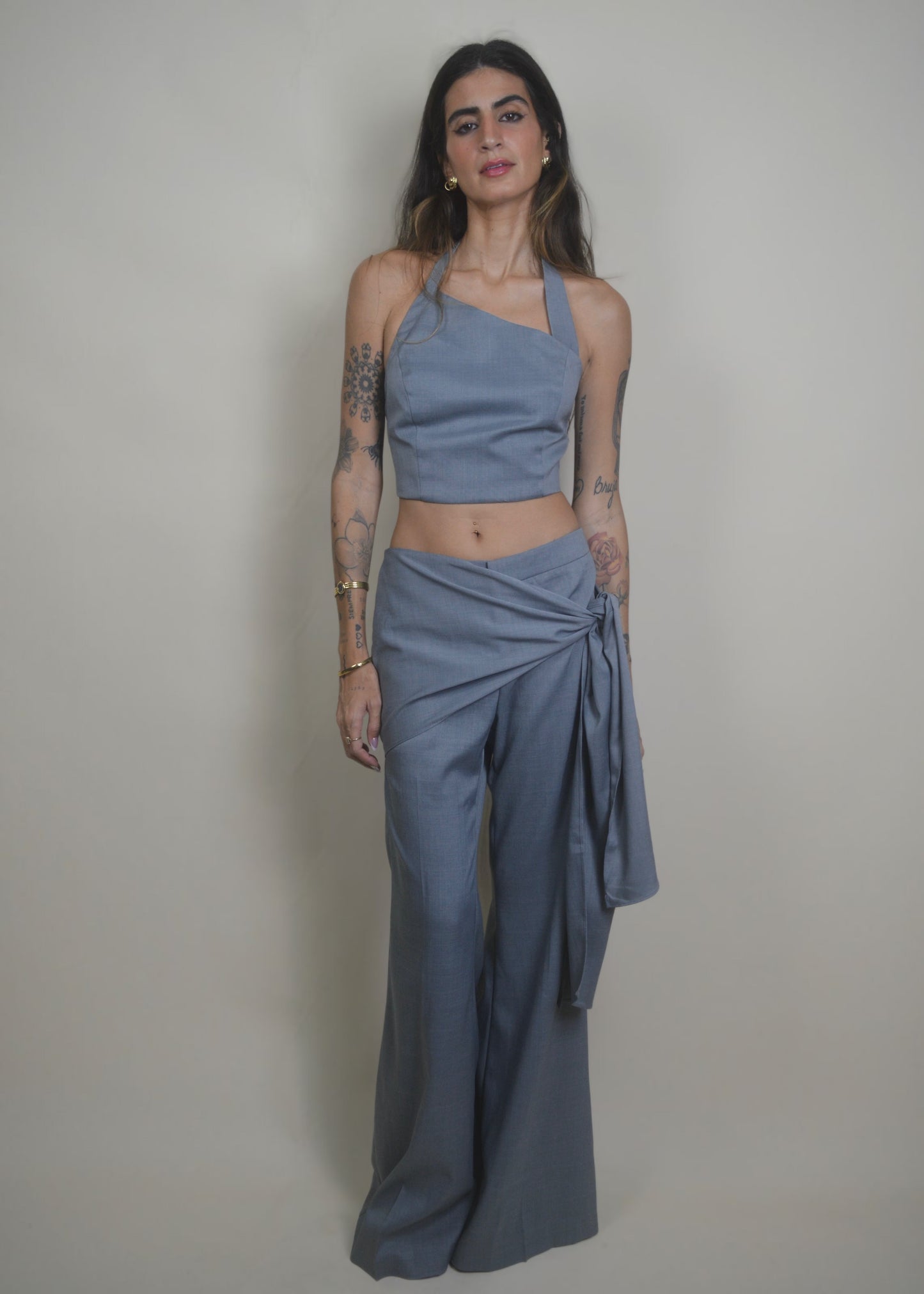 Azure Wrap Set