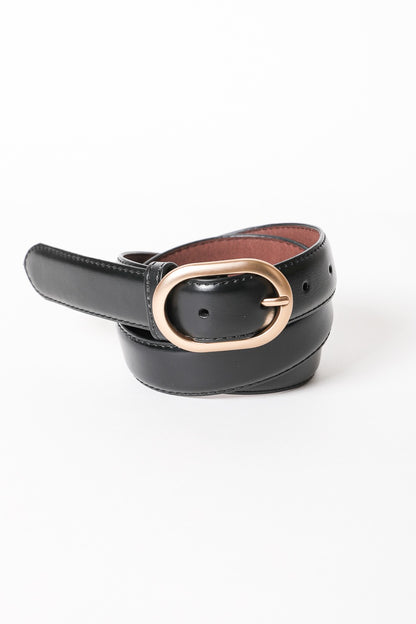 Matte Oval Belt