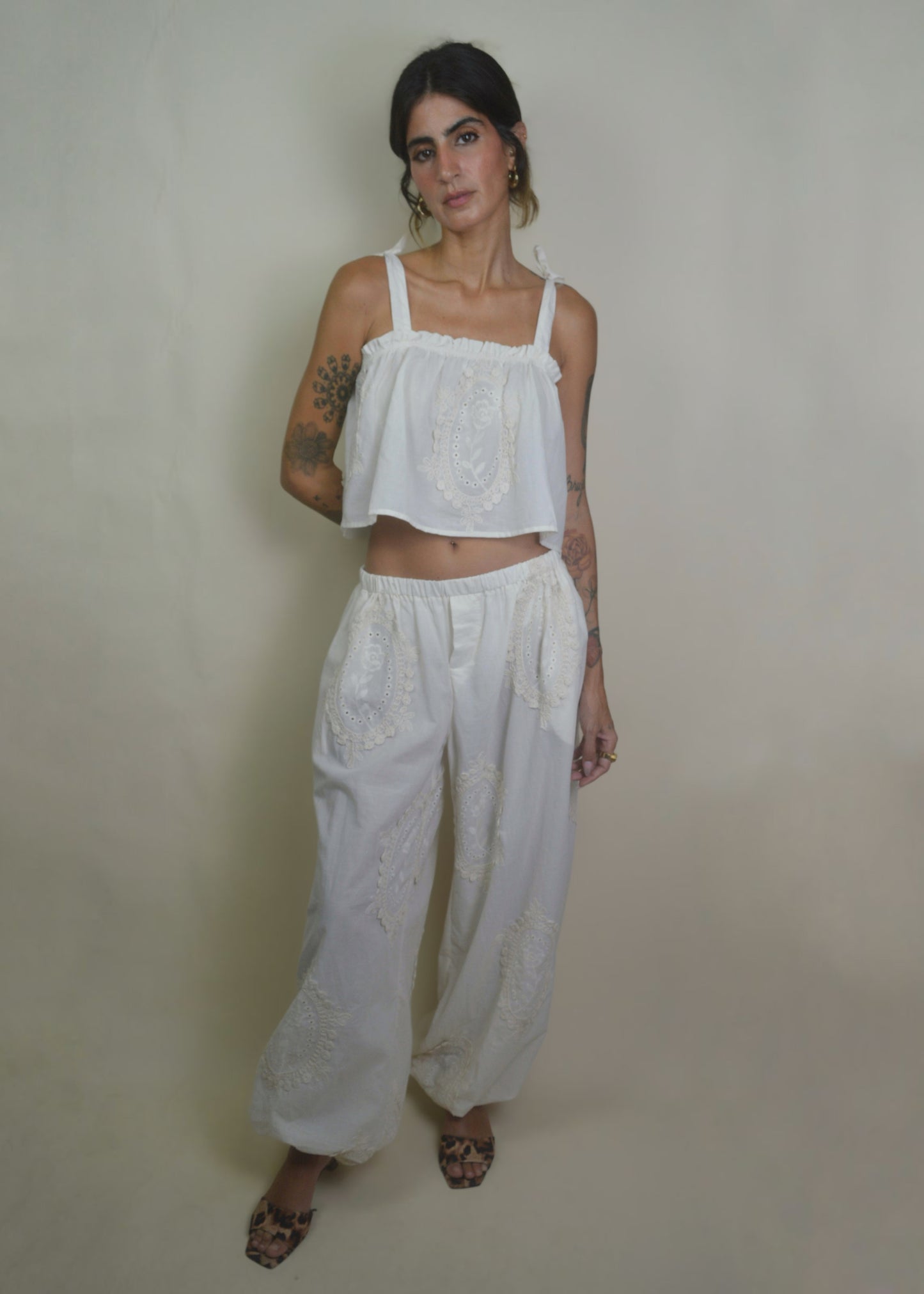 Époque Embroidered Top