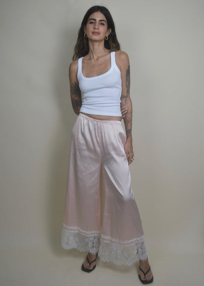 Rosé Lace Pant
