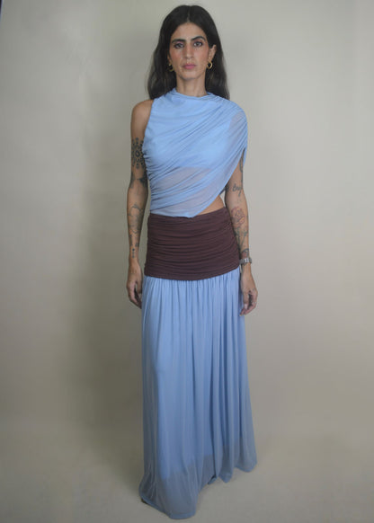 Sea Glass Mesh Dress