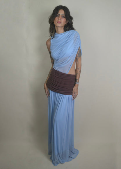 Sea Glass Mesh Dress