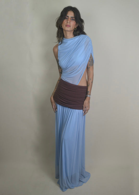Sea Glass Mesh Dress