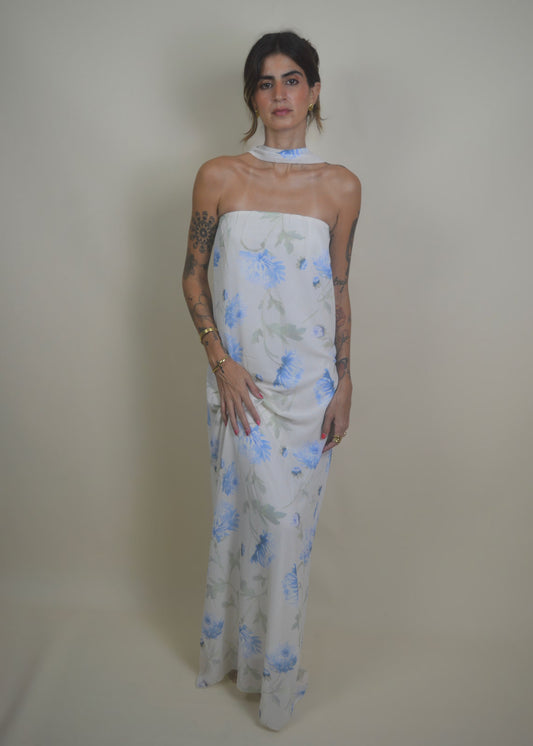 Bloom Tube Mesh Dress