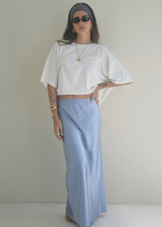 Azul Adoquín Skirt