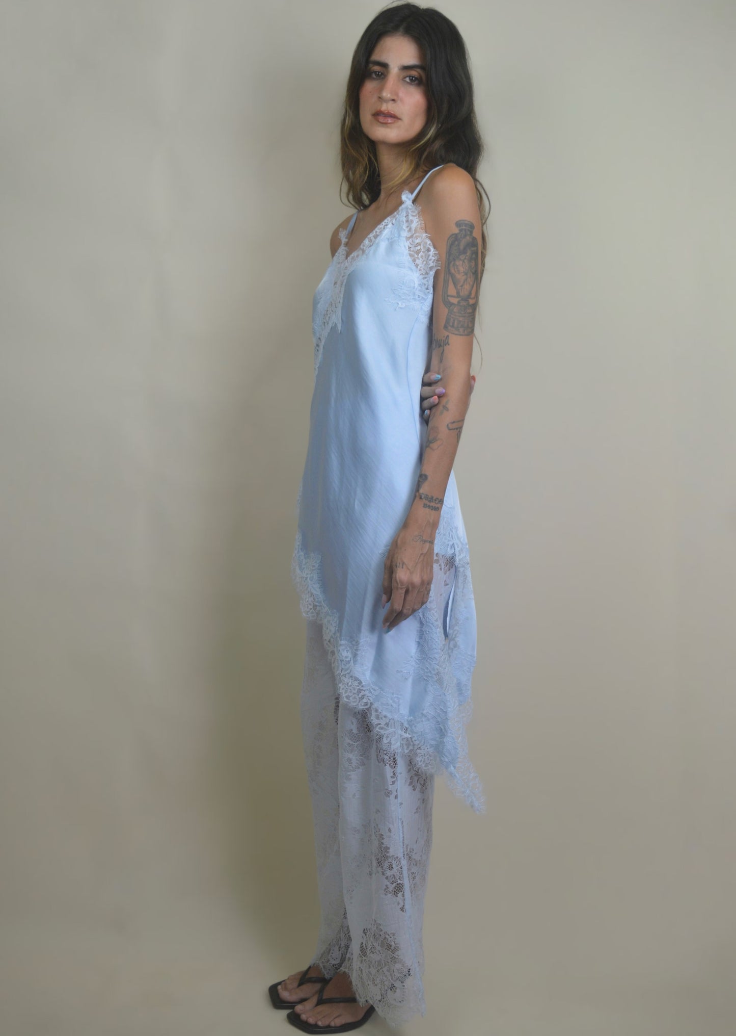 Ethereal Lace Pant Set