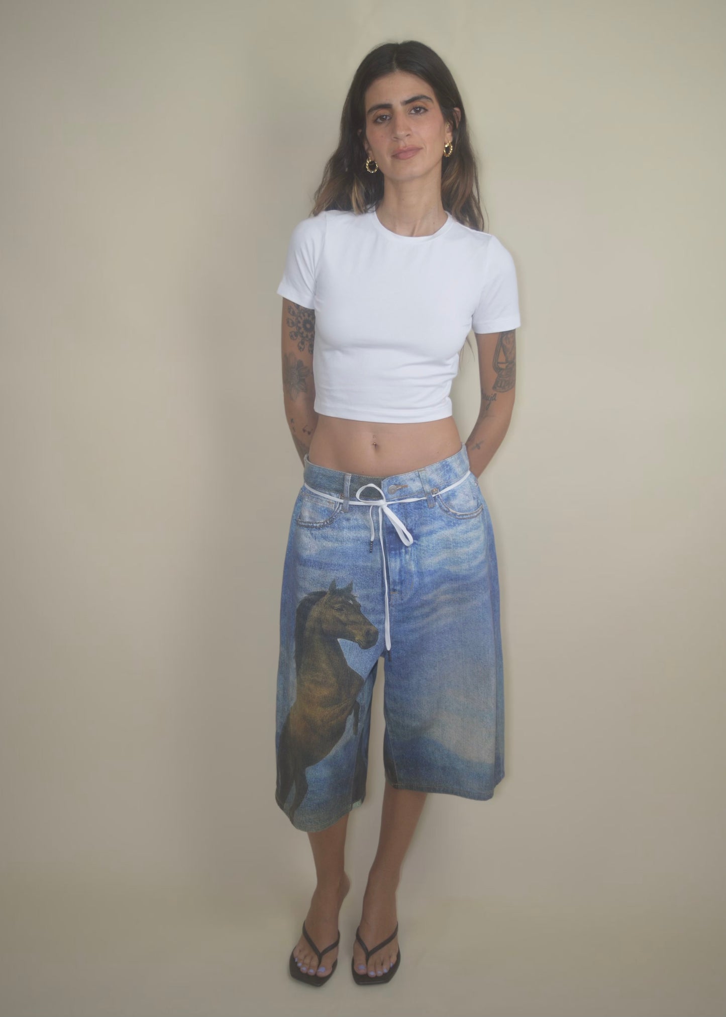 Wild Horses Barrel Jorts RESTOCKED