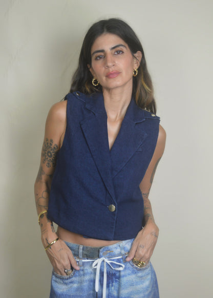 Indigo Muse Vest