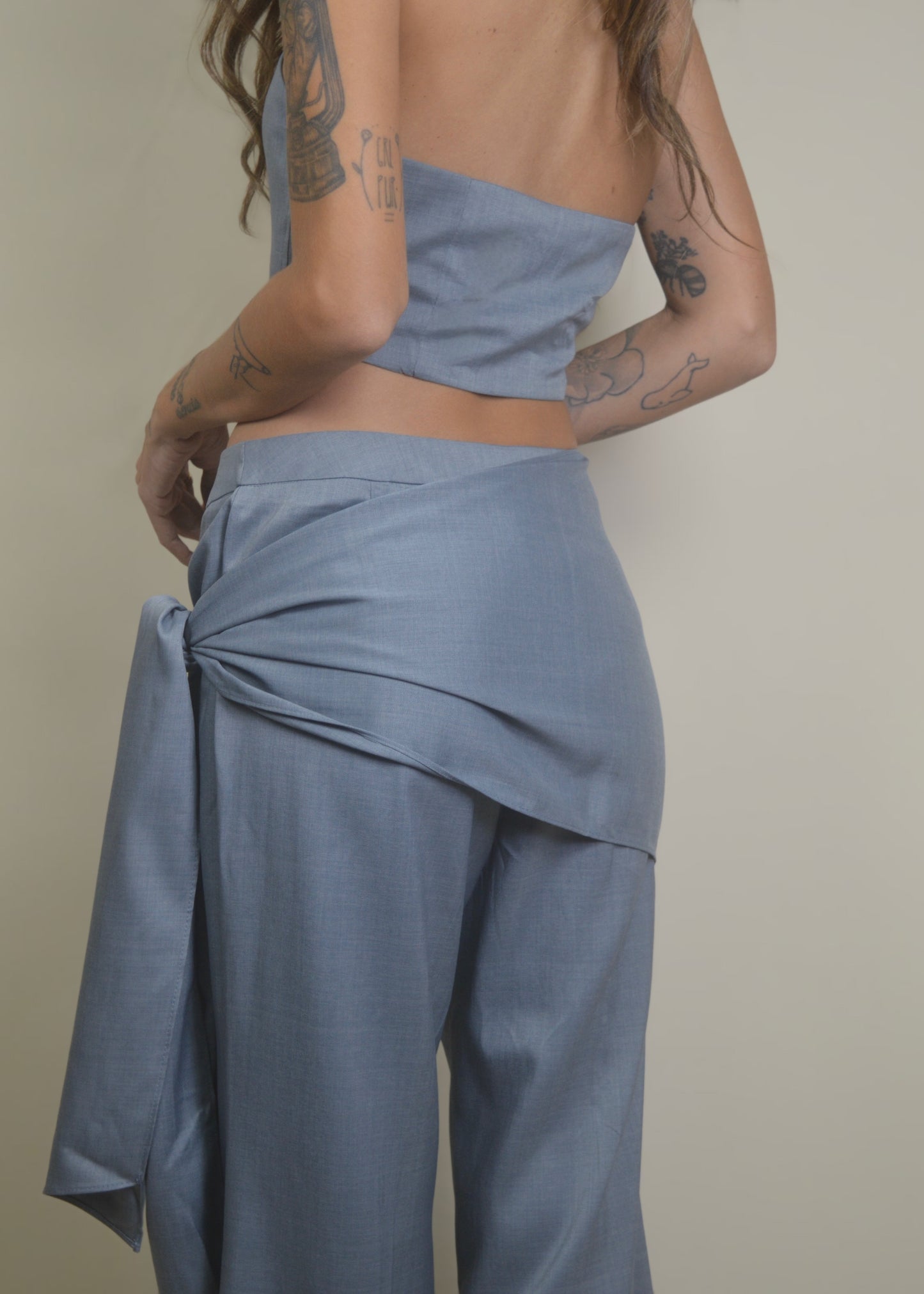 Azure Wrap Set