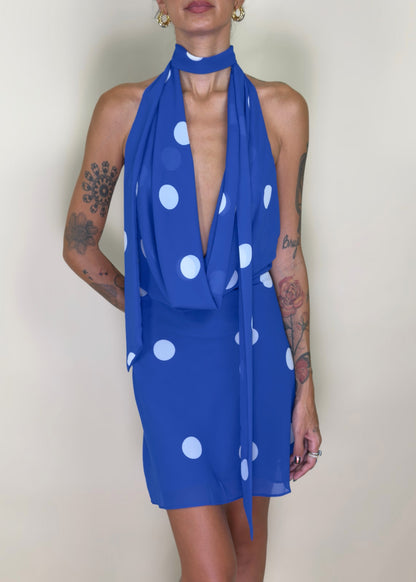 Butler Please Blue Dot Dress