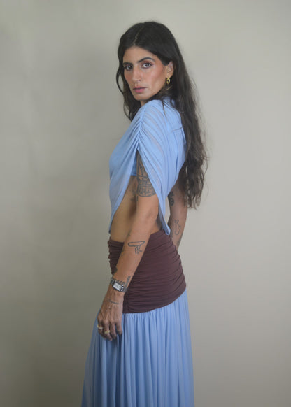 Sea Glass Mesh Dress