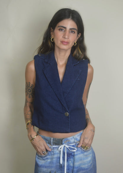Indigo Muse Vest