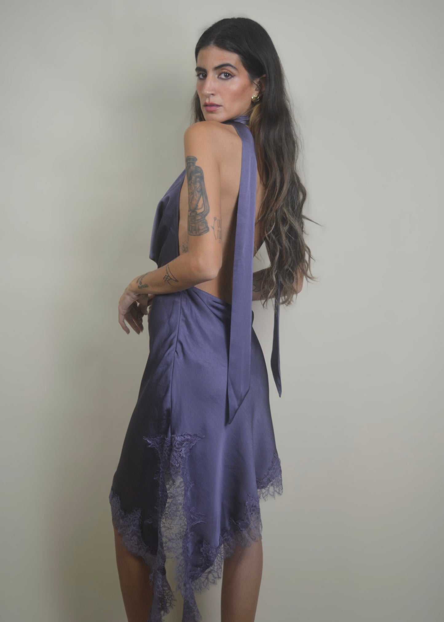 The Dusty Purple Dress