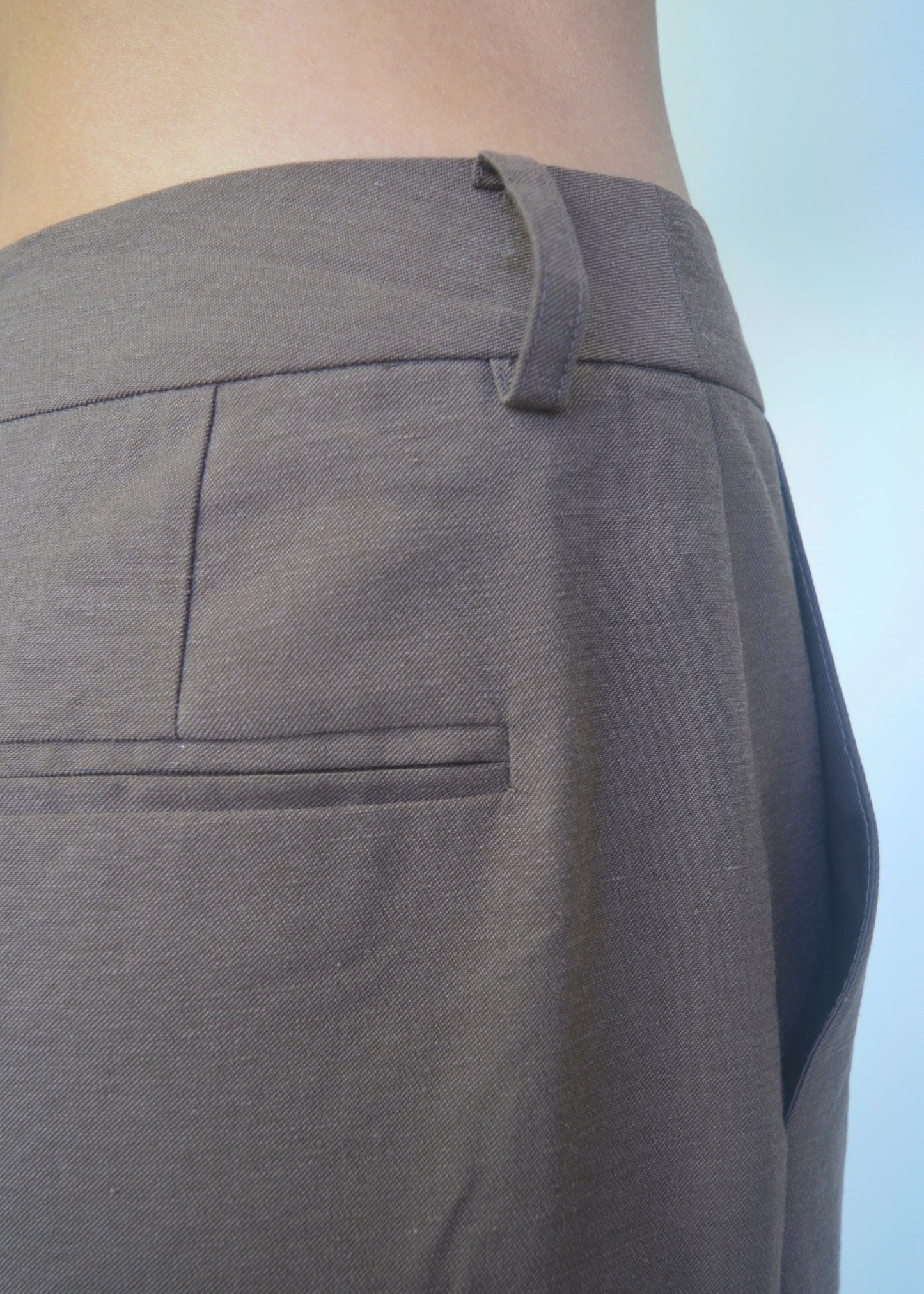 Chocolate Tailored Suit Set