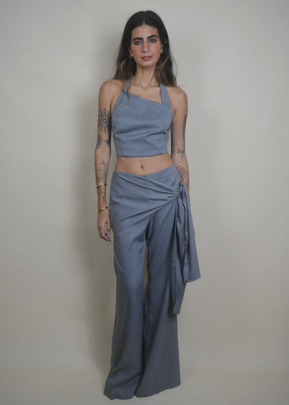 Azure Wrap Set