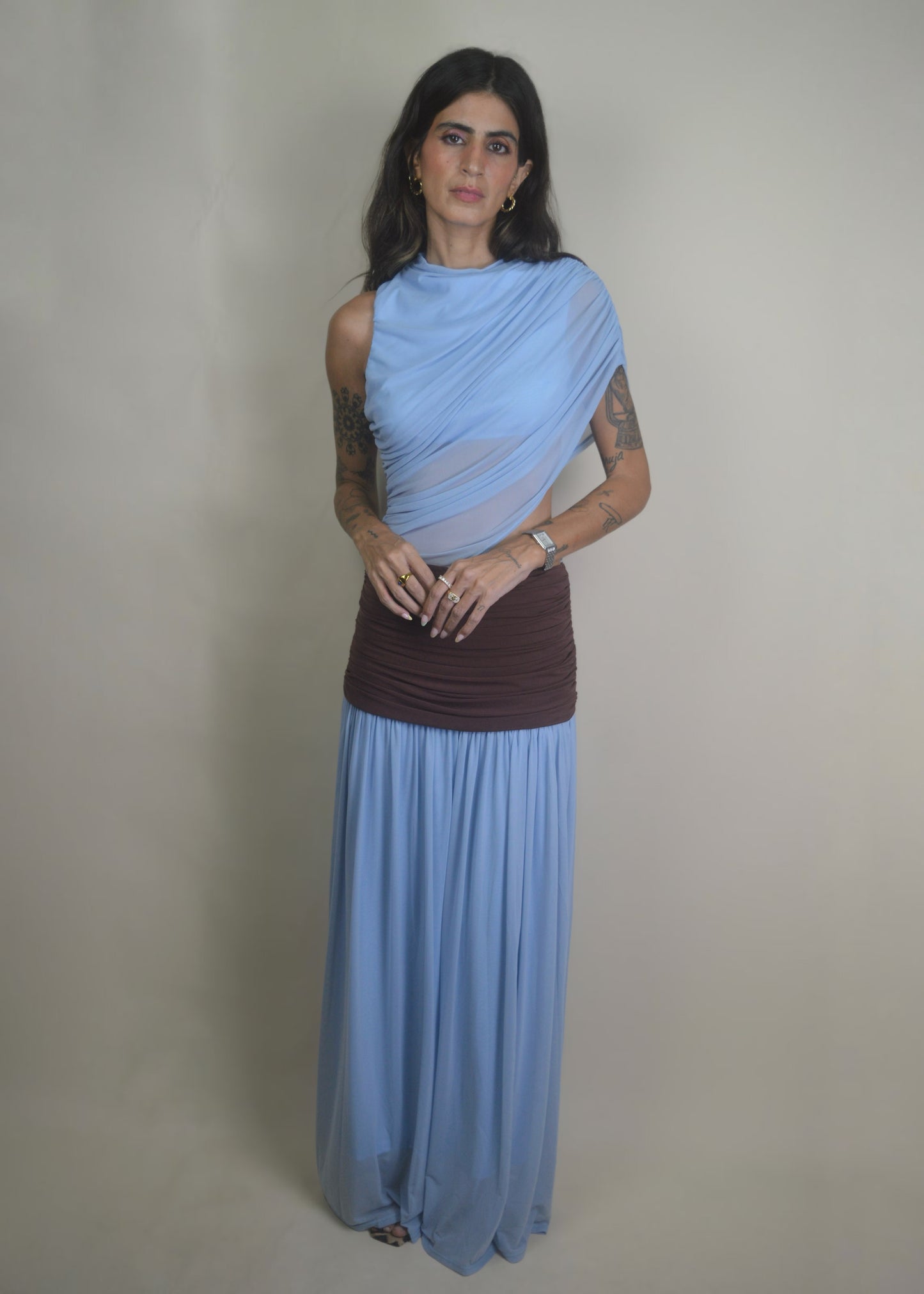 Sea Glass Mesh Dress