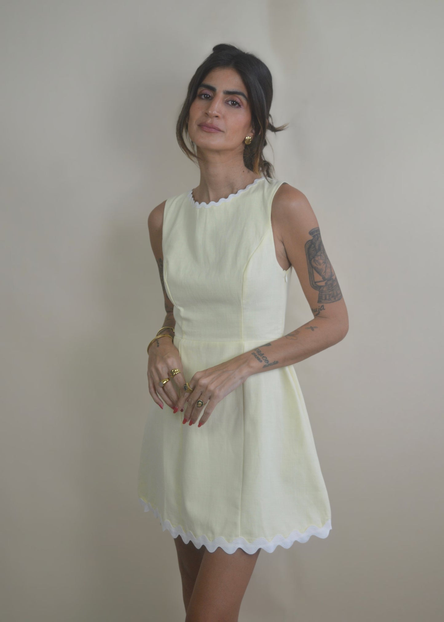 Lemon Drop Mini Dress RESTOCKED