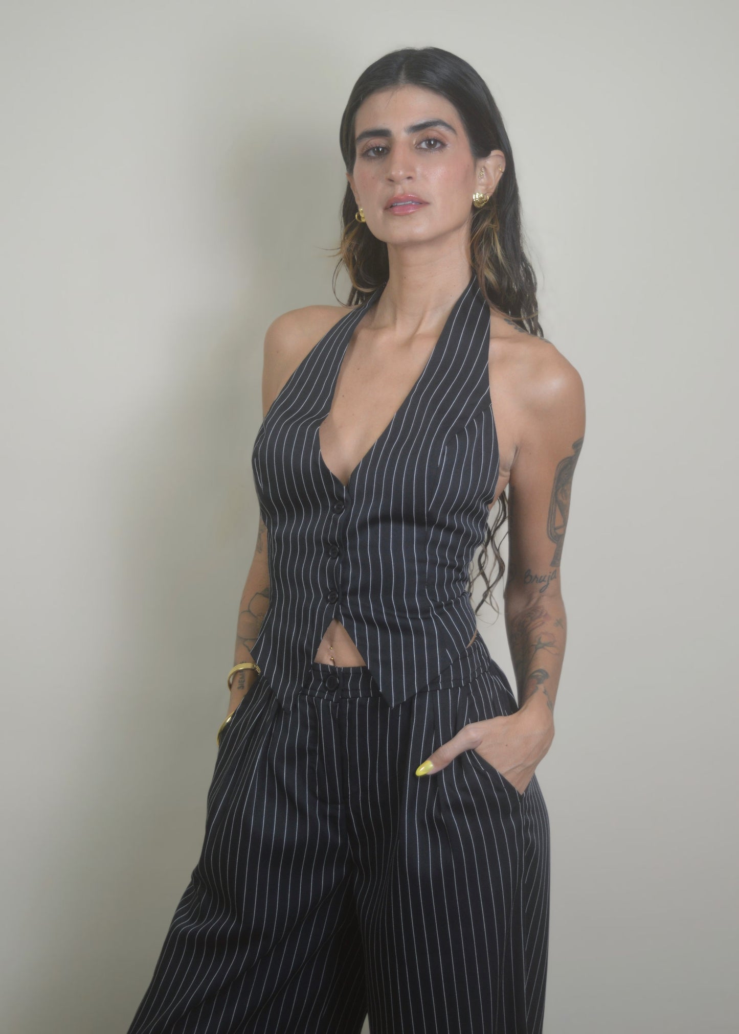 Striped Black Set